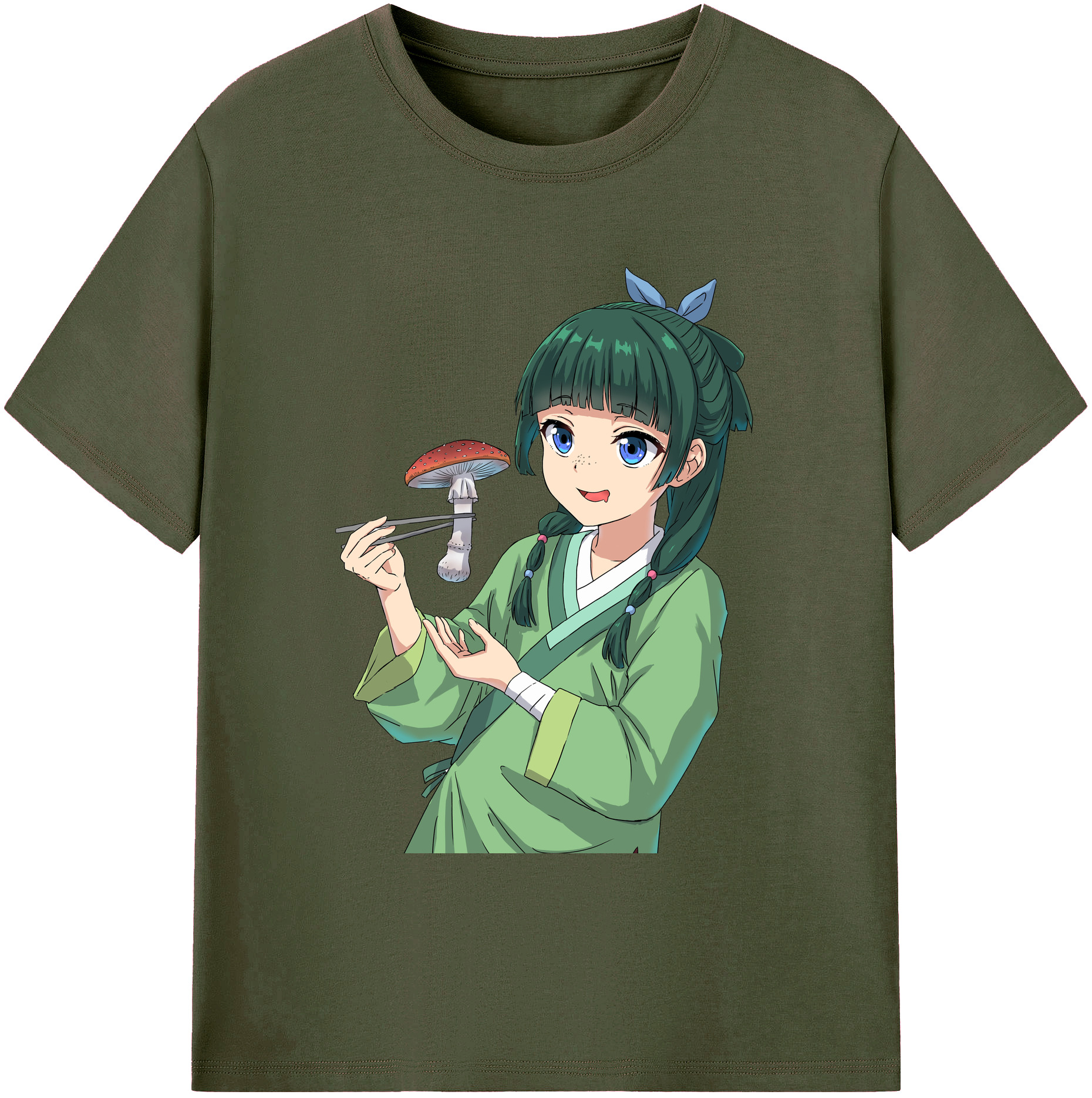 （画像用） 薬屋のひとりごと The Apothecary Diaries 綿100％ メンズ半袖Tシャツ｜肌触りやわらか＆通気性